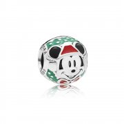 PANDORA Disney přívěsek Santa Mickey - 797502ENMX