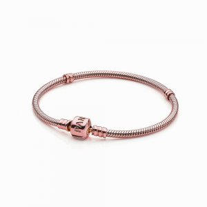 Náramek Rose Gold Clasp - PANDORA