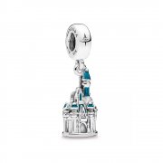 PANDORA Stříbrný Visací přívěsek Zámek Popelka P400020937933