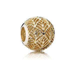 Filigránová Tropicana, 14k zlato - 750834 - Přívěsky | PANDORA