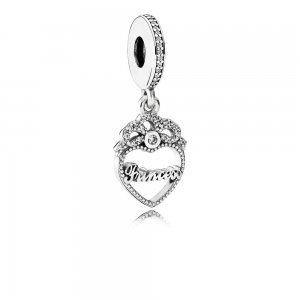 Visací přívěsek Princess Crown Heart PANDORA