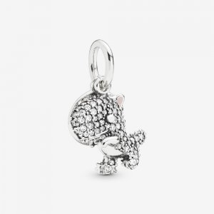 Visací přívěsek PANDORA Pavé dinosaur - 798186CZ