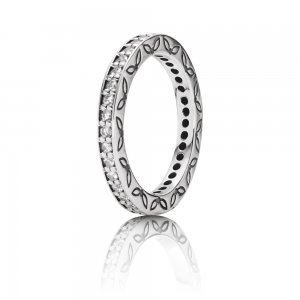 Silver ring, cubic zirconia - 190618CZ - Prsteny | PANDORA