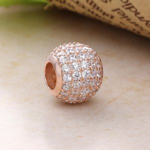 Pavé ROSE - 781051CZ - Přívěsky | PANDORA