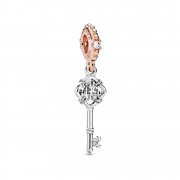 PANDORA Rose Gold Visací přívěsek Disney Parky Klíč 788226CZ