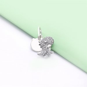 Visací přívěsek PANDORA Pavé dinosaur - 798186CZ