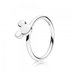 Prsten PANDORA Disney, Silueta Mickey - 197508