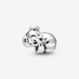 PANDORA Stříbrný Přívěsek Koala 798431C01