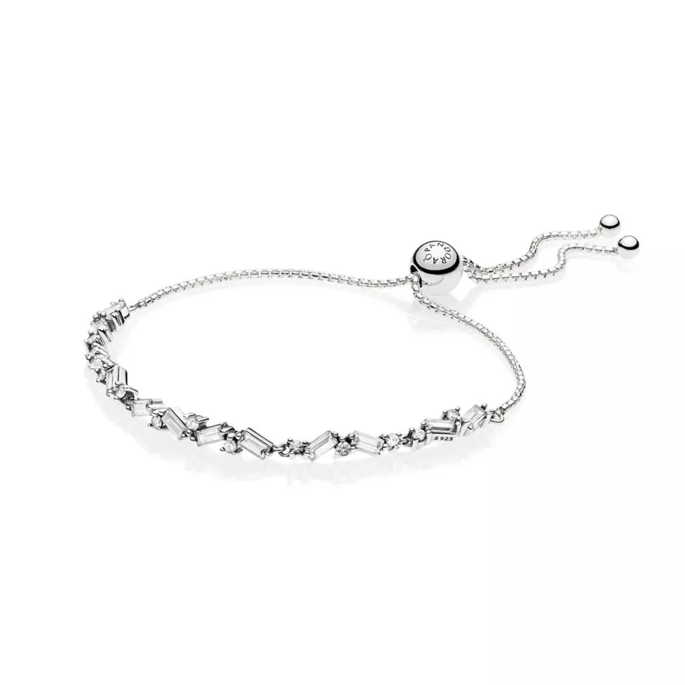 pandora náramek hladký ledová krása 597558cz