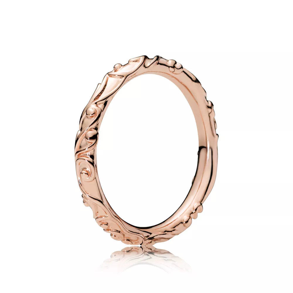 pandora rose prsten královská krása 187690