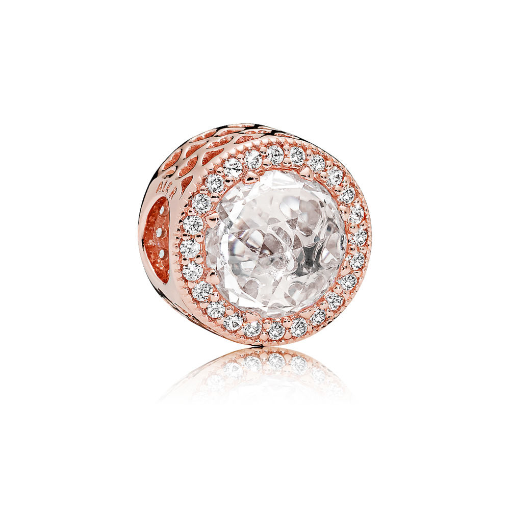 pandora rose přívěsek zářící srdce 781725cz