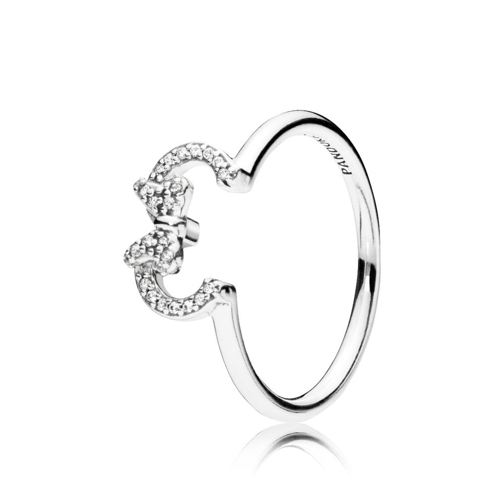 prsten pandora disney silueta minnie 197509cz