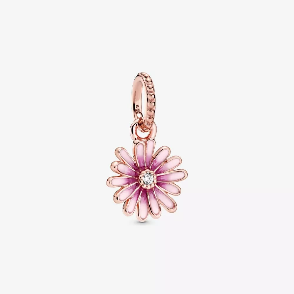 pandora visací přívěsek růžová sedmikráska 788771c01