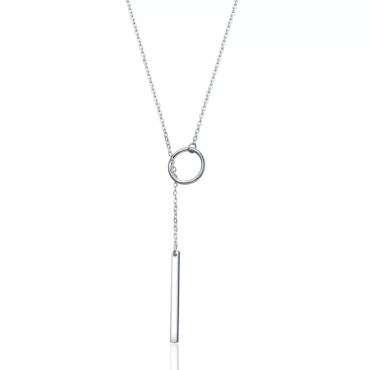 stříbrné náhrdelník jednoduchý scn304 pandora styl